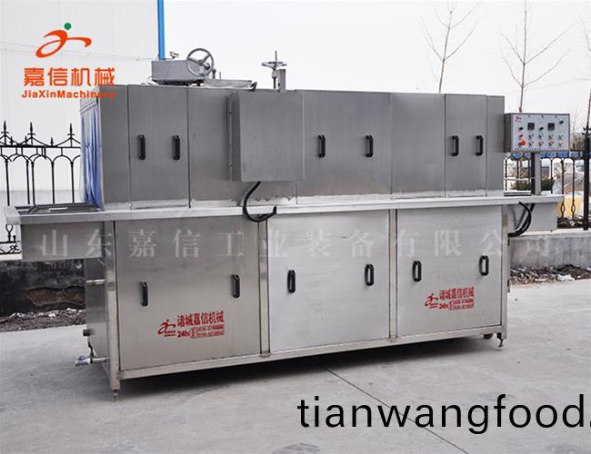 泡沫(mo)箱自(zi)動清洗(xi)機(ji) 塑(su)料(liao)託盤連續(xù)清洗(xi)機