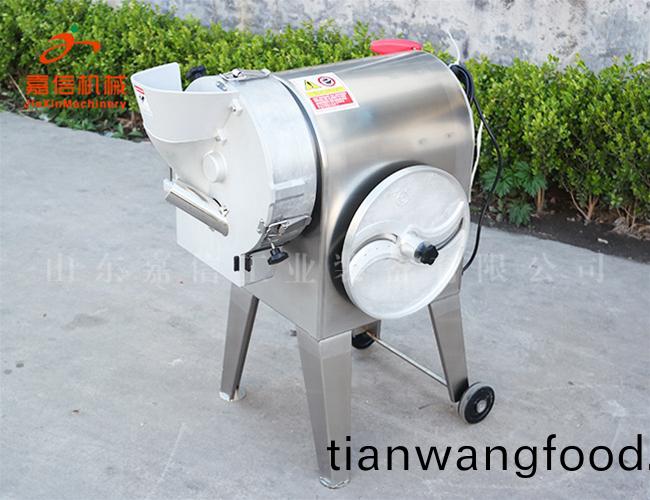 QC-420型(xing)輸送(song)式(shi)切(qie)菜機(jī) 多(duo)功(gong)能(neng)切菜機(jī)(ji)生産(chan)廠傢(jia)
